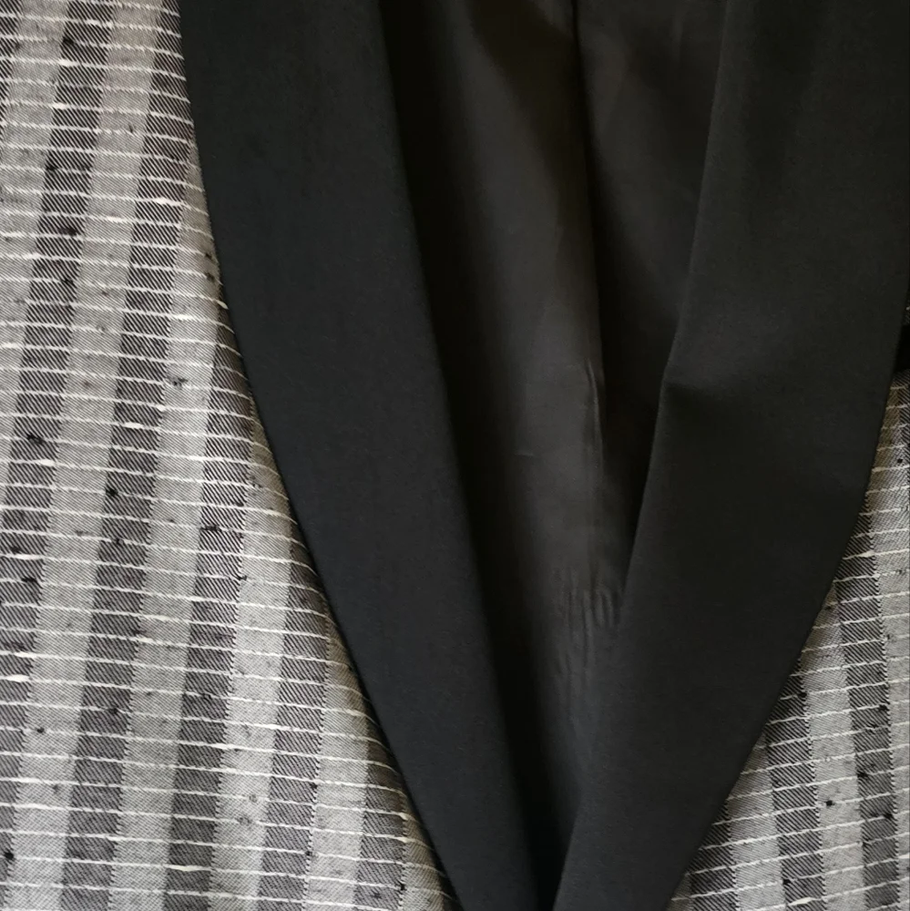Vintage Y2k New Wave Tuxedo Blazer 80s 90s Gray Black Punk